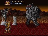 une photo d'Ã©cran de Battletoads in Battlemaniacs sur Nintendo Super Nes